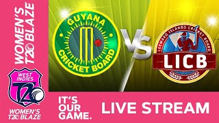 🔴 LIVE Guyana v Leewards  Women’s T20 Blaze [upl. by Neroled600]