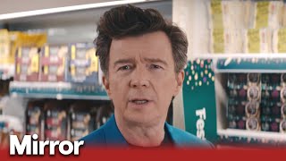 Sainsburys 2023 Christmas advert with Rick Astley [upl. by Darryn746]