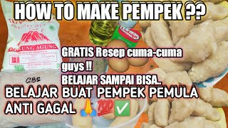 Cara buat pempek Palembang jadi [upl. by Danette]