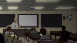 School lockdown story animated [upl. by Tomkiel]