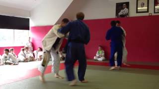 BJJ Purple Belt having fun with Judo Black Belt [upl. by Eiresed]