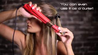 How To Use Our Hair Straighteners Golden Curl [upl. by Diella]