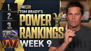 Tom Bradys Week 9 Power Rankings  DIGITAL EXCLUSIVE [upl. by Halimaj]