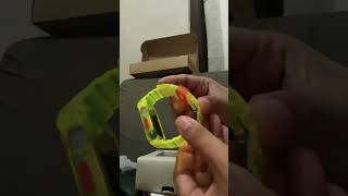 Unboxing Skinarma SAIDO Series Apple Watch Case and Strap Set NEON YELLOW applewatch skinarma [upl. by Ryter]