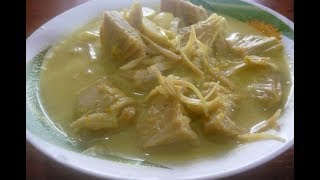 Making Indonesian Local Food  Sayur Nangka Muda [upl. by Shevlo]