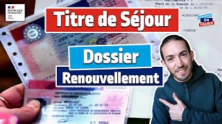 Renouvellement titre de séjour France Procédure en détails تجديد تصريح الإقامة في فرنسا الإجراء بالت [upl. by Lucrece361]