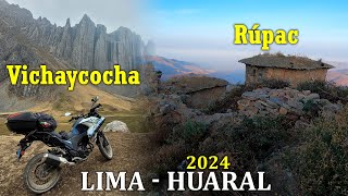 Rupac  Torres de Vichaycocha  Lima Huaral en Moto 2024 [upl. by Eiramlatsyrk]