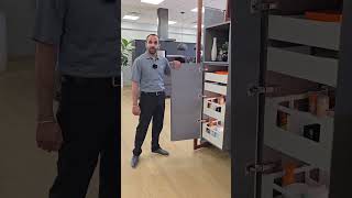 How to Install Blum Hinge Opening Angle Restrictor  Easy DIY Guide blum hinges woodworking diy [upl. by Hammad]