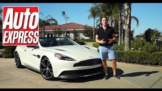 Aston Martin Vanquish Volante review  Auto Express [upl. by Auof885]