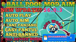 8 Ball Pool Mod Aim New Hack v5603 2024  No Password Mediafire Link amp 100 WORK  Android amp ios [upl. by Rahs]