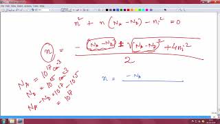 Temperaturedependence of carrier concentration [upl. by Lorou793]