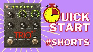 Digitech Trio Plus Tutorial YouTube shorts [upl. by Eenaj]