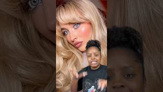 Sabrina Carpenter Makeup On Dark Skin [upl. by Leinoto]