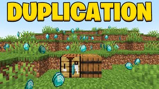 The Best Minecraft 121 Duplication glitch [upl. by Saleme389]