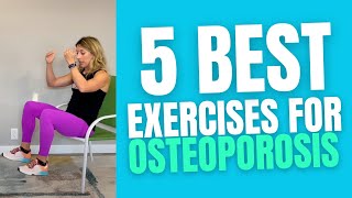 5 exercises to build stronger bones with osteoporosis [upl. by Bohaty]