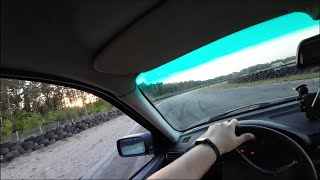 Sometimes good somtimes sht  Low power BMW e36 drifting  105 HP [upl. by Malca563]