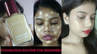 Lakme Perfecting Liquid FoundationFoundation Routine For Beginners Step By StepOwnStyle Shree [upl. by Waneta]