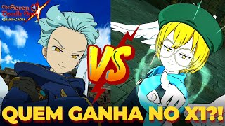 SARIEL RED VS SARIEL VERDE NO X1 QUEM GANHA  The Seven Deadly Sins [upl. by Anilok3]