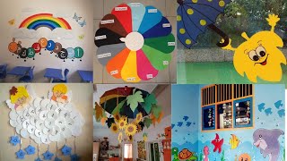 Preschool decoration ideasClassroom decoration designwall decoration ideasdoor decoration ideas [upl. by Florida569]