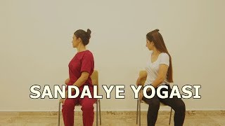 10 DAKİKALIK SANDALYE YOGASI  10 MINUTES CHAIR YOGA [upl. by Arick]