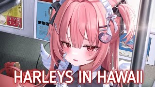 Nightcore  Harleys In Hawaii Katy Perry  Lyrics [upl. by Aimar]