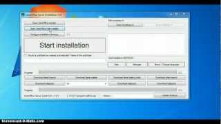 HowTo LibreOffice Server Install GUI 303 [upl. by Samuele]