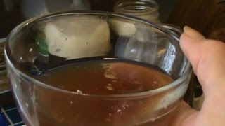 Cooking From Scratch Beef Bone Broth Step by Step Directions [upl. by Llerud]