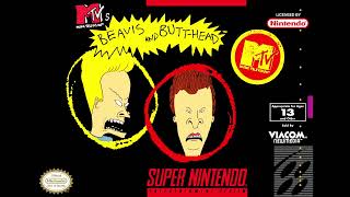 Beavis and ButtHead  Ready to Rock SNES OST [upl. by Anehsuc190]