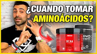 ¿Cuándo TOMAR AMINOÁCIDOS BCCAS si voy al Gimnasio [upl. by Ayot]