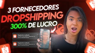 3 FORNECEDORES DROPSHIPPING  A MINA DE OURO DA SHOPEE [upl. by Chace]