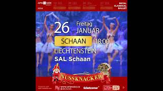 Das NussknackerBallett des Royal Classical Ballet in der Schweiz [upl. by Lessur]