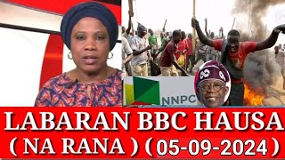 BBC HAUSA LABARAN YAU NA RANA 05092024 bbc hausa shirin rana 05092024 [upl. by Eyr49]