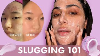 Slugging 101 My secret to glowing skin Pillowgasm  تقنية السلاغينغ لبشرة متوهجة [upl. by Mast]