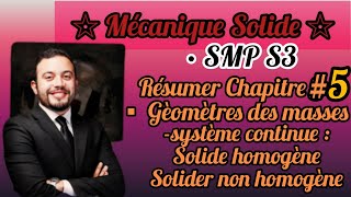 Mécanique Solide SMP S3📚 Résumer général 🔥 [upl. by Akined]