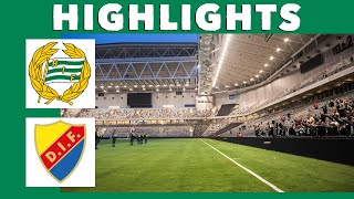 Hammarby 20 Djurgården  HIGHLIGHTS [upl. by Panter353]