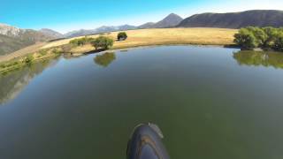 Phoenix 2000 glider at Lake Pearson New Zealand GoPro FPV [upl. by Oile612]