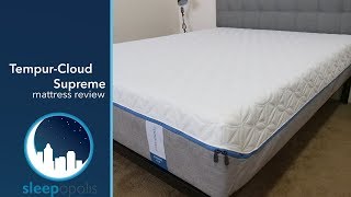 Tempurpedic Cloud Supreme Mattress Review [upl. by Chaworth]