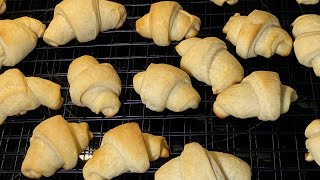 Make Ahead Crescent Rolls  No more canned Crescent Dough [upl. by Fe]