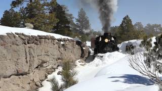 Plowing the Cumbre amp Toltec Railroad [upl. by Yrovi]