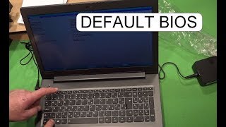 DEFAULT BIOS SETTINGS LENOVO IDEAPAD 51015IKB [upl. by Restivo]