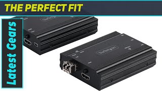 StarTechcom 4K HDMI KVM Extender Over Fiber  Ultimate Remote Access Solution [upl. by Drofnelg]