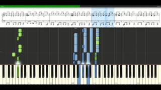 Keane  Is it any wonder Piano Tutorial Synthesia [upl. by Valenka]