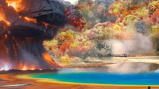 HorribleYellowstone Crater Collapses USGS sends New Explosion warning Increases Threat to Millions [upl. by Anazraf877]