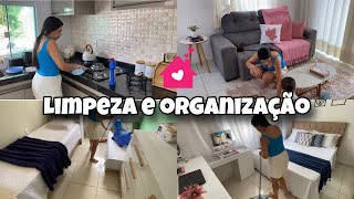 DIA DE LIMPEZA E ORGANIZAÇÃO 💖TUDO LIMPINHO ✨✨ [upl. by Airekahs]