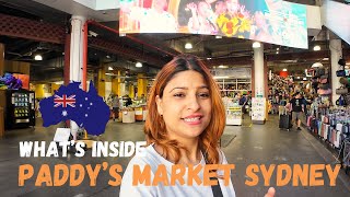 INSIDE PADDYS MARKET SYDNEY A MUSTVISIT SPOT FOR TOURISTS [upl. by Pontone]