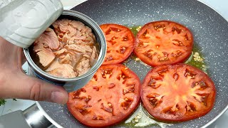 Hast du Tomaten und Thunfischkonserven zu Hause😋2 Einfache schnelle und sehr leckere Rezepte  162 [upl. by Lirpa]