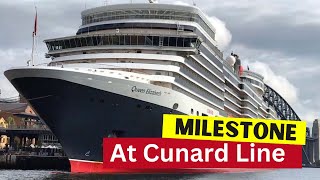 Cunard announces a Major Milestone as Queen Elizabeth makes historic cruise [upl. by Cleave]