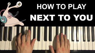 Parasyte  Next To You Piano Tutorial Lesson [upl. by Nallid]