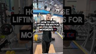 How to use Lifting Straps  EASY TUTORIAL 🪢 [upl. by Hatch]