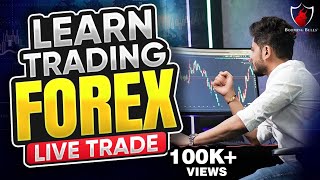 Learn Trading Forex  Live Trade  Anish Singh Thakur  Booming Bulls [upl. by Senhauser]